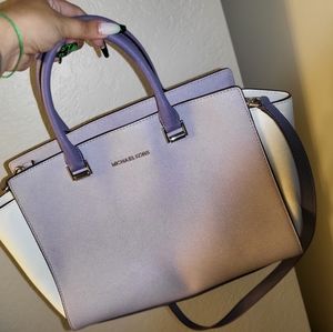Lavender and white Micheal Kors